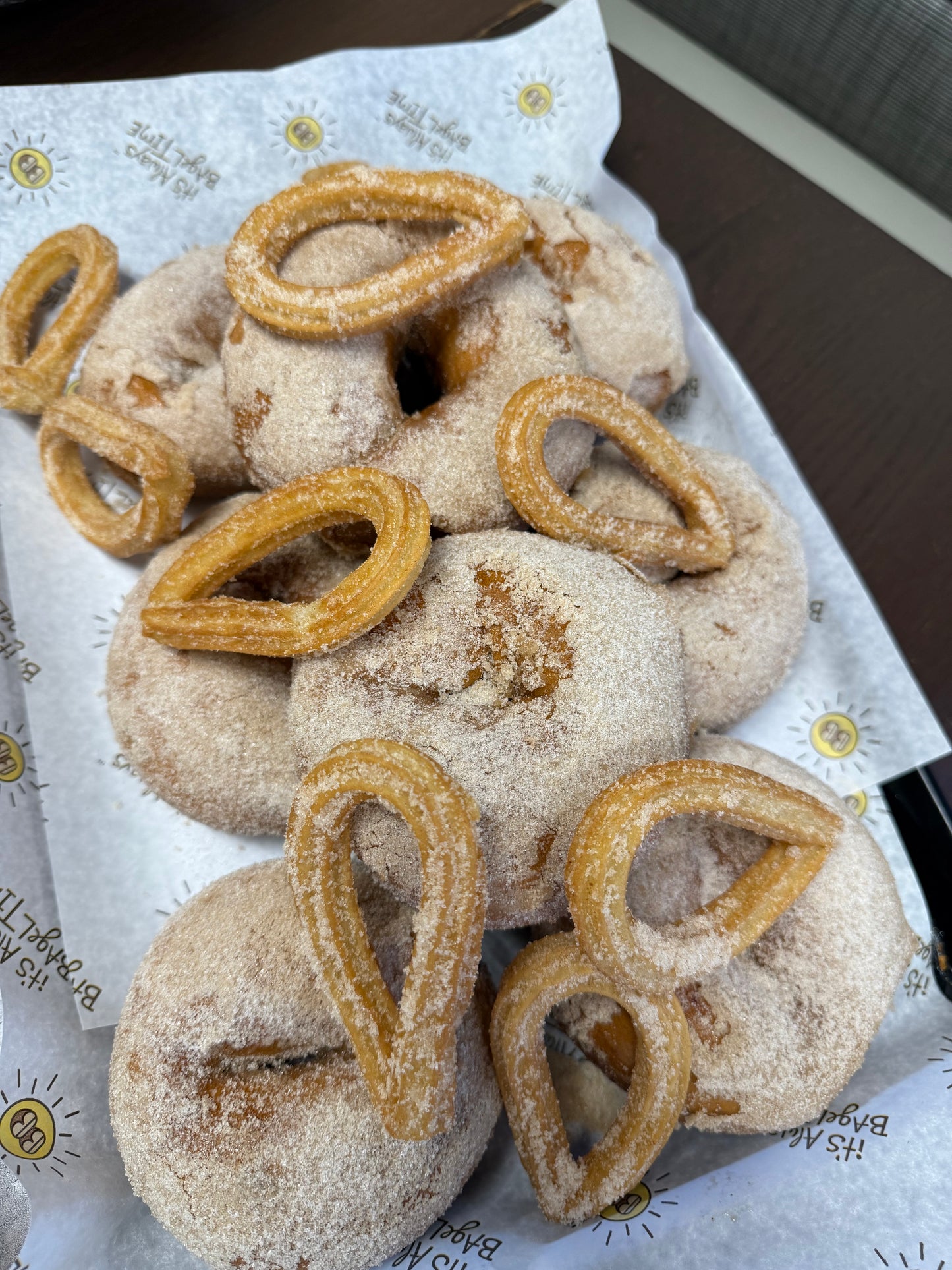 Churro Bagel Box (12 Bagels)