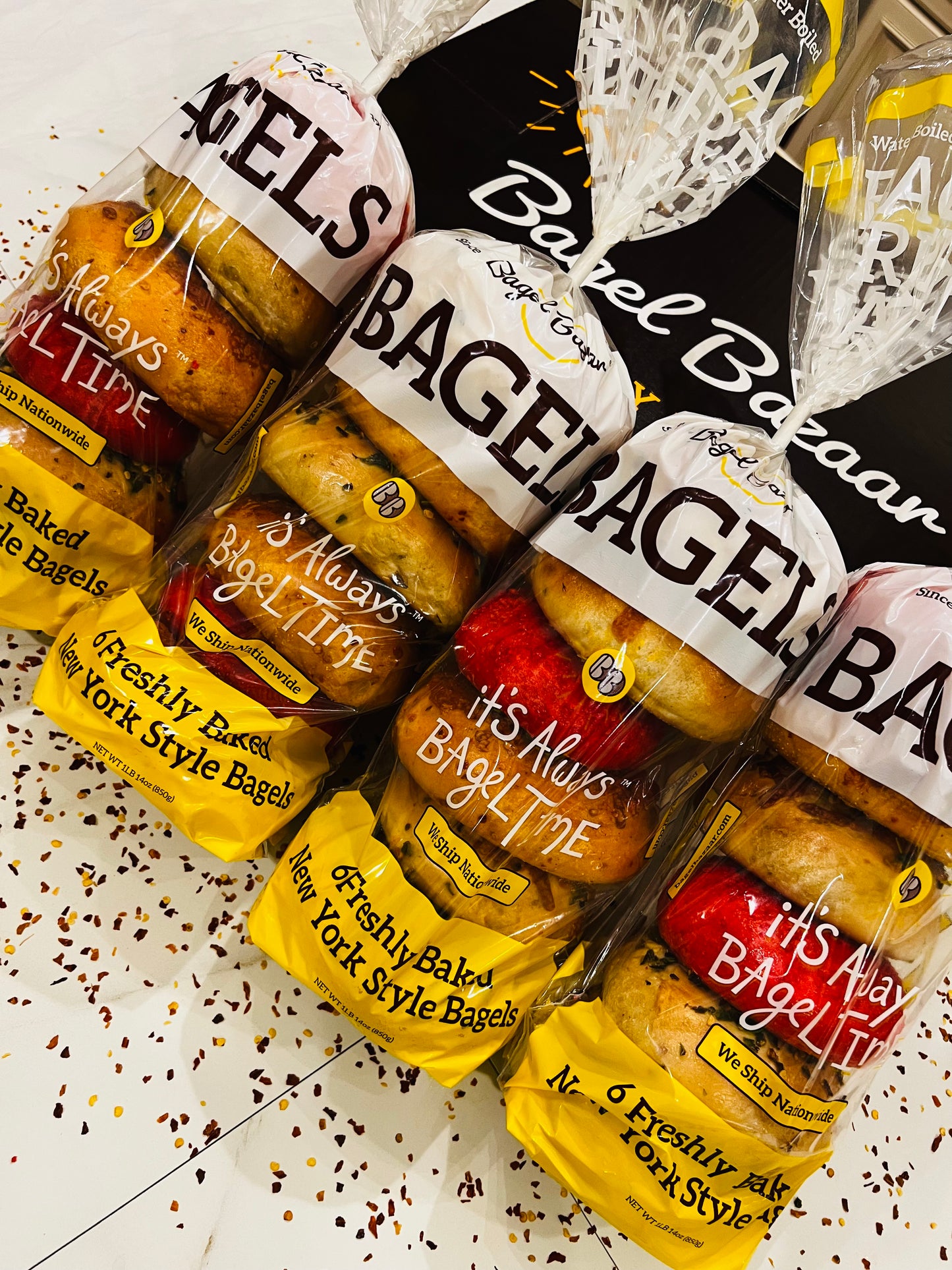 Savory Bagel Box (12 Bagels)