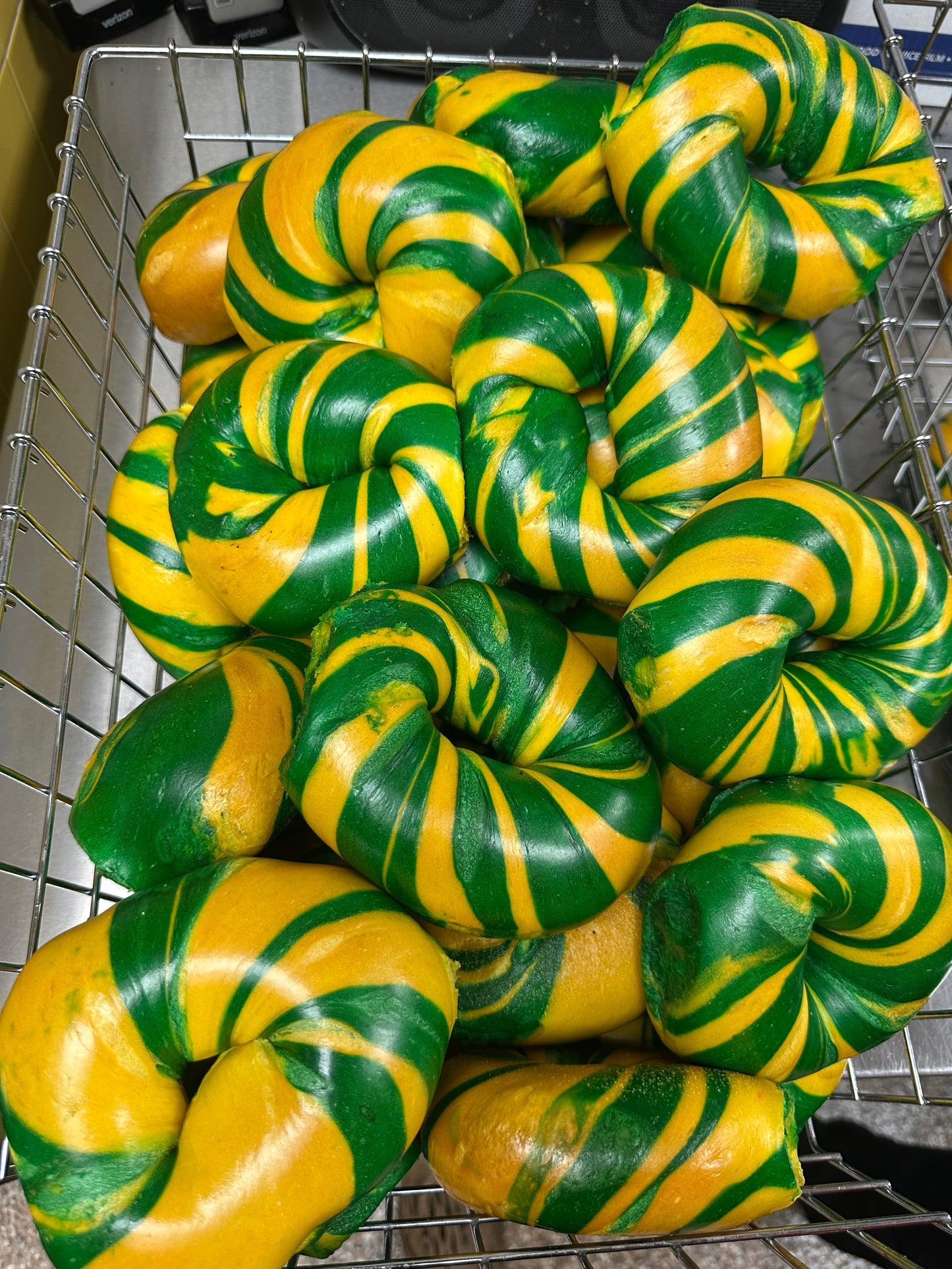 Brazil Fans Bagel Box (12 Bagels)
