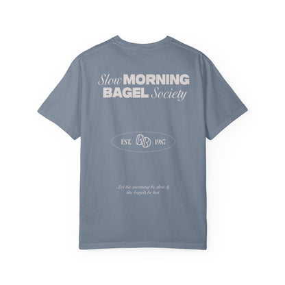 Slow Morning Bagel Society Unisex Garment-Dyed T-shirt