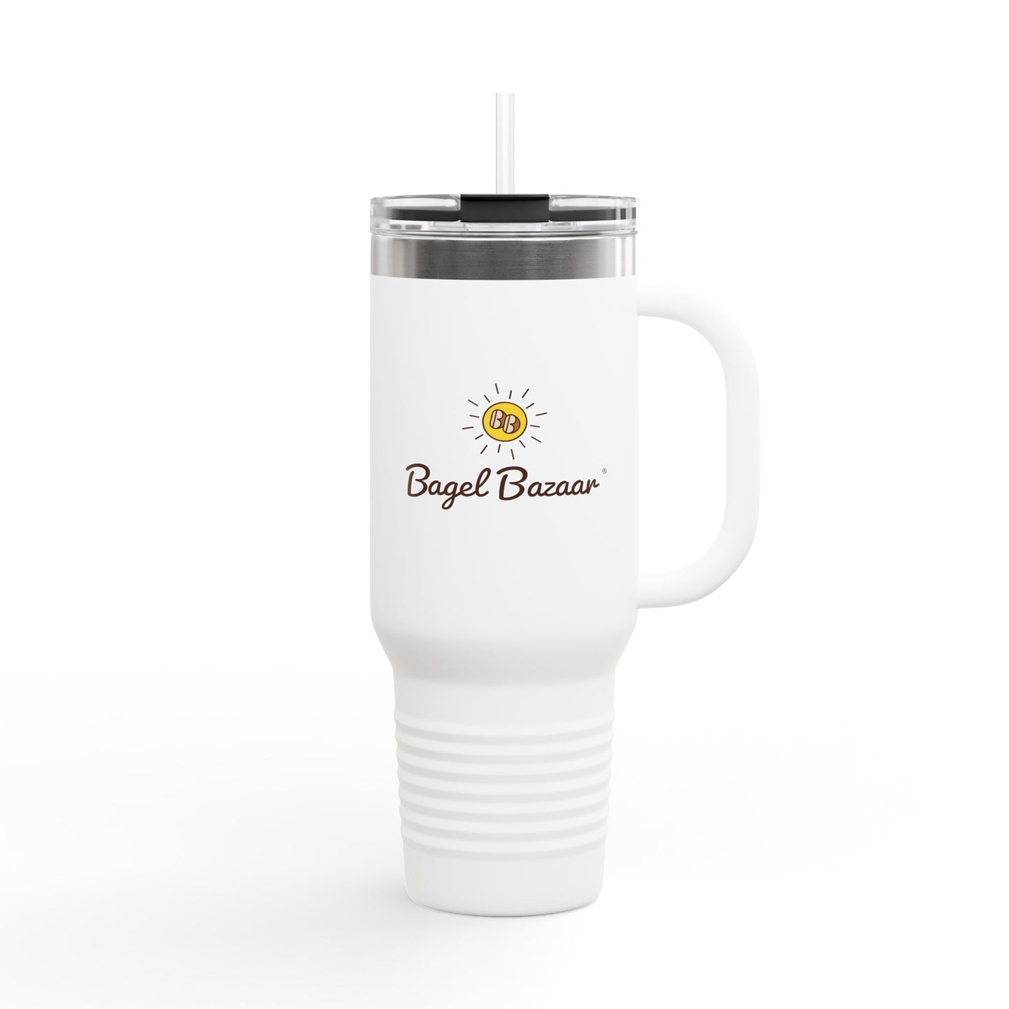 Insulated Travel Mug - 40oz Coffee and Beverage Tumbler for On-the-Go Lifestyle