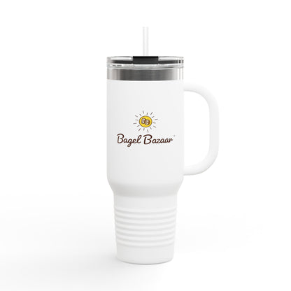 Insulated Travel Mug - 40oz Coffee and Beverage Tumbler for On-the-Go Lifestyle