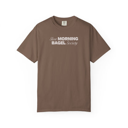 Slow Morning Bagel Society Unisex Garment-Dyed T-shirt