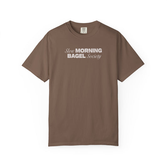 Slow Morning Bagel Society Unisex Garment-Dyed T-shirt