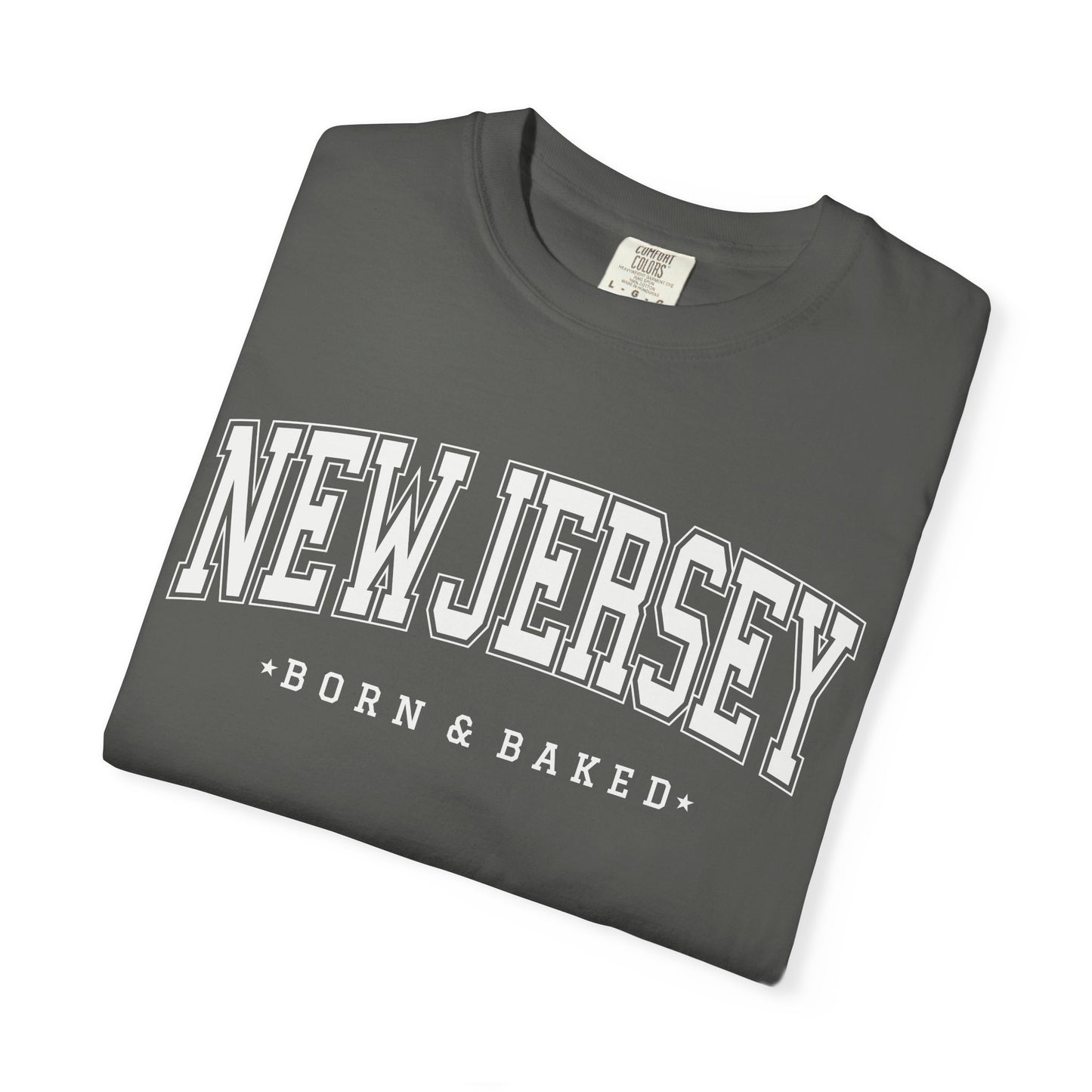 New Jersey Classic Collegiate Unisex Garment-Dyed T-shirt