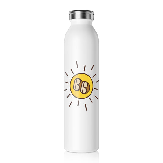 Sunny Vibes Slim Water Bottle – Eco-Friendly, Perfect for Fitness, Travel, Gifts, and Everyday Hydration