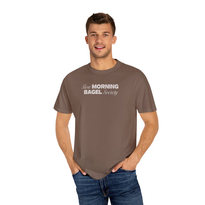 Slow Morning Bagel Society Unisex Garment-Dyed T-shirt