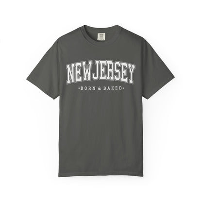 New Jersey Classic Collegiate Unisex Garment-Dyed T-shirt