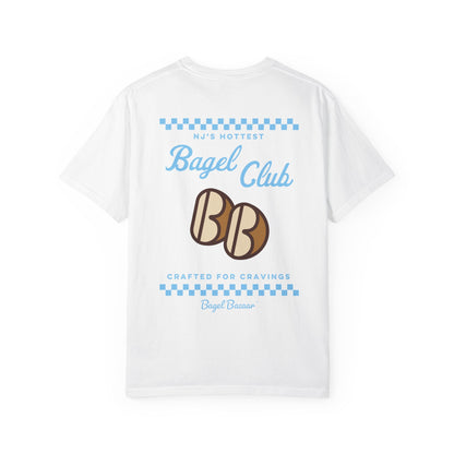 Retro Classic Bagel Club Vintage Unisex Garment-Dyed T-shirt