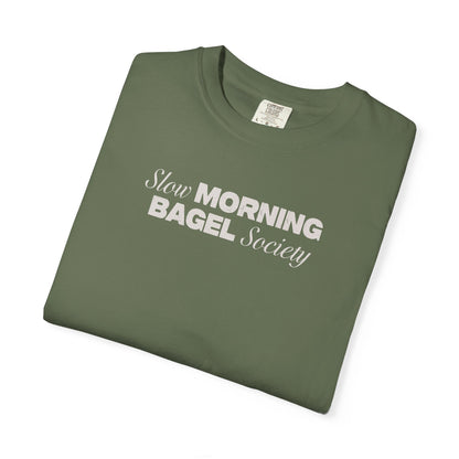 Slow Morning Bagel Society Unisex Garment-Dyed T-shirt