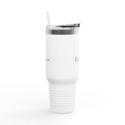 Insulated Travel Mug - 40oz Coffee and Beverage Tumbler for On-the-Go Lifestyle