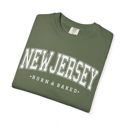 New Jersey Classic Collegiate Unisex Garment-Dyed T-shirt