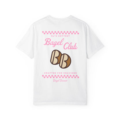 Retro Classic Bagel Club Vintage Unisex Garment-Dyed T-shirt