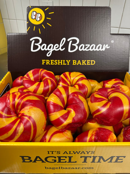 Spain Fans Bagel Box (12 Bagels)