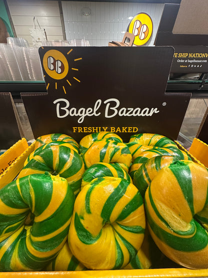Brazil Fans Bagel Box (12 Bagels)