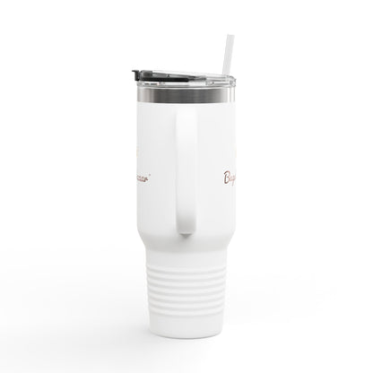 Insulated Travel Mug - 40oz Coffee and Beverage Tumbler for On-the-Go Lifestyle