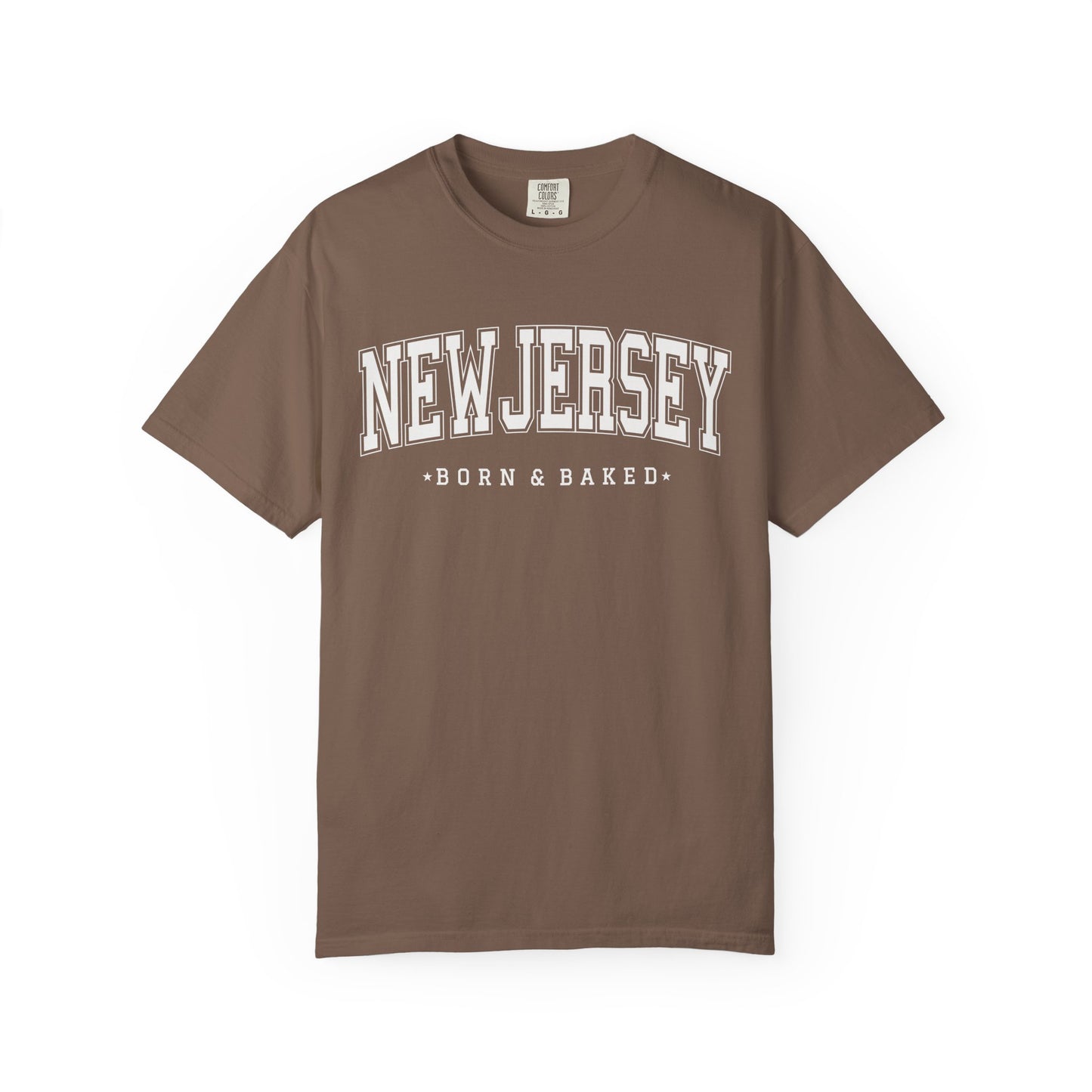 New Jersey Classic Collegiate Unisex Garment-Dyed T-shirt