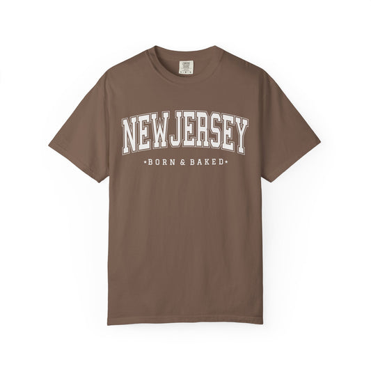 New Jersey Classic Collegiate Unisex Garment-Dyed T-shirt