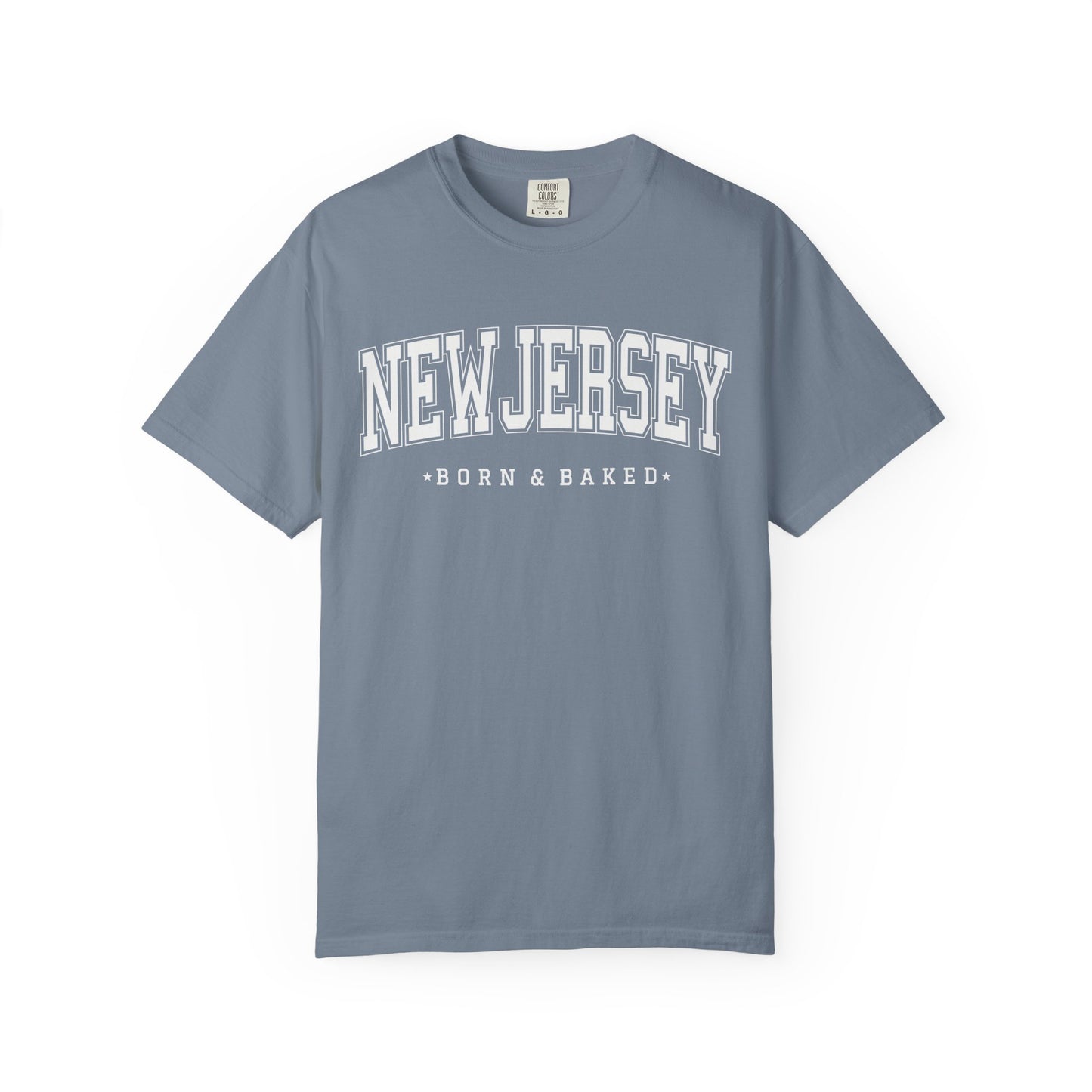 New Jersey Classic Collegiate Unisex Garment-Dyed T-shirt