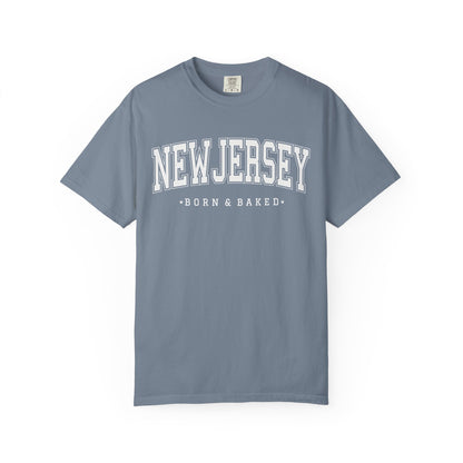 New Jersey Classic Collegiate Unisex Garment-Dyed T-shirt