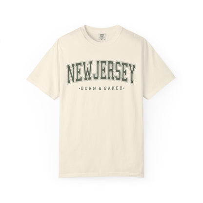 New Jersey Classic Collegiate Unisex Garment-Dyed T-shirt