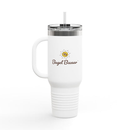 Insulated Travel Mug - 40oz Coffee and Beverage Tumbler for On-the-Go Lifestyle