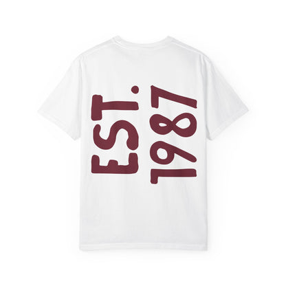 Breakfast Hand Drawn Style Unisex Garment-Dyed T-shirt