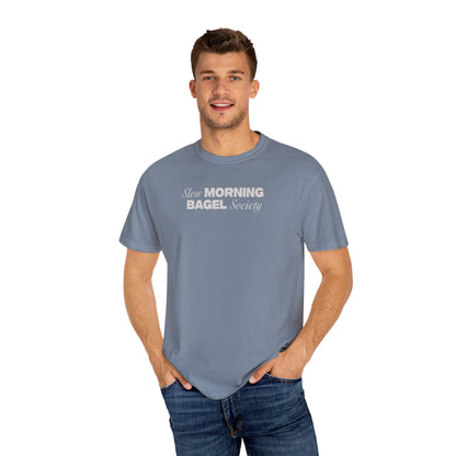 Slow Morning Bagel Society Unisex Garment-Dyed T-shirt