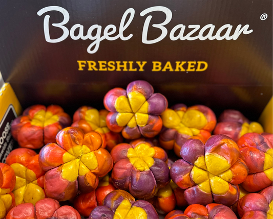 Daisy Flower Bagel Box