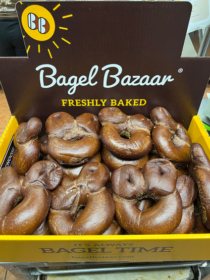 Chocolate Bunny Bagel Box (12 Bagels)