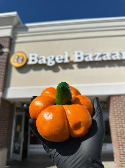 Pumpkin Bagels (12 Bagels)