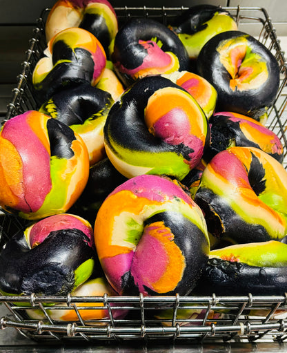 One Dozen Monster Mash Bagels