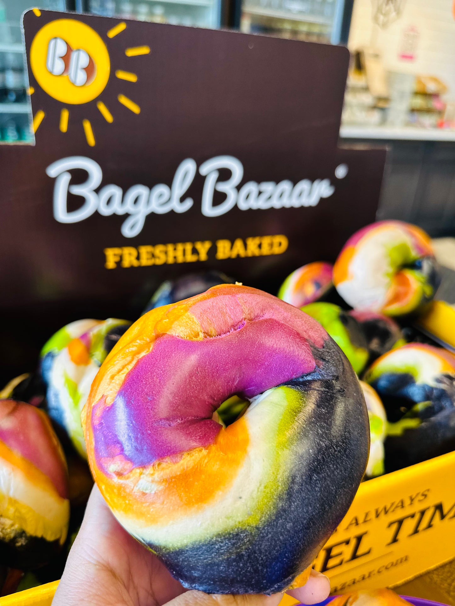 One Dozen Monster Mash Bagels