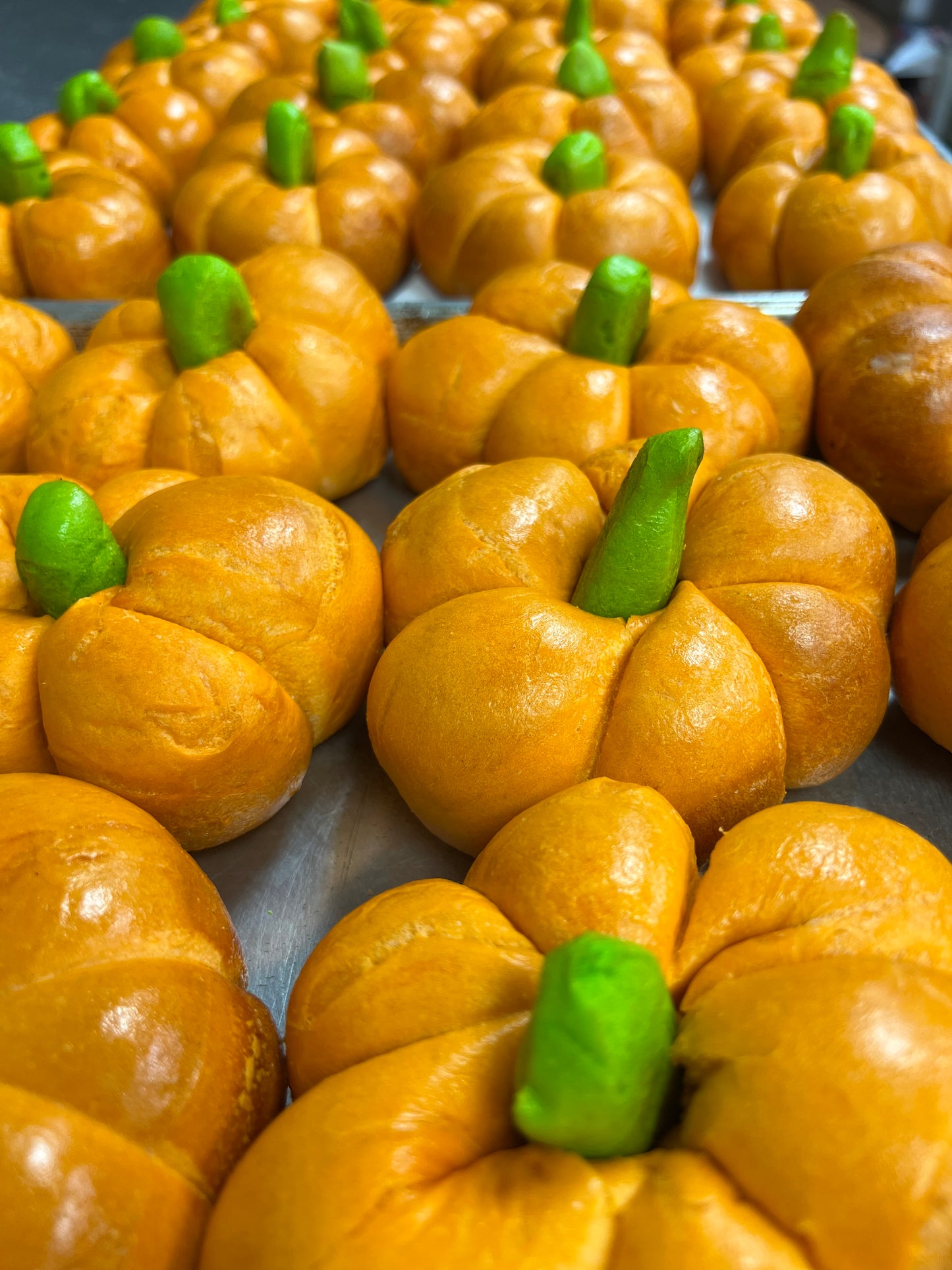 Two Dozen Pumpkin Shaped Bagels